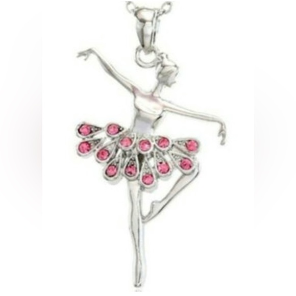 🆕 Ballerina Necklace - Pink - Picture 5 of 16